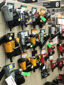 power tools display