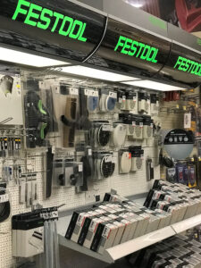 Festool tool display