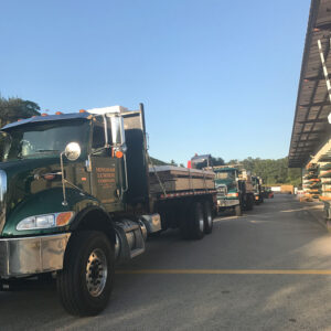 Hingham Lumber Delivery Trucks