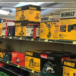 DeWalt power tools boxes