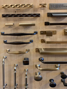 cabinet hardware display