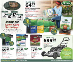 Hingham Lumber Company April 2021 Sales-Flyer