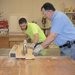 Hingham Lumber millwork shop