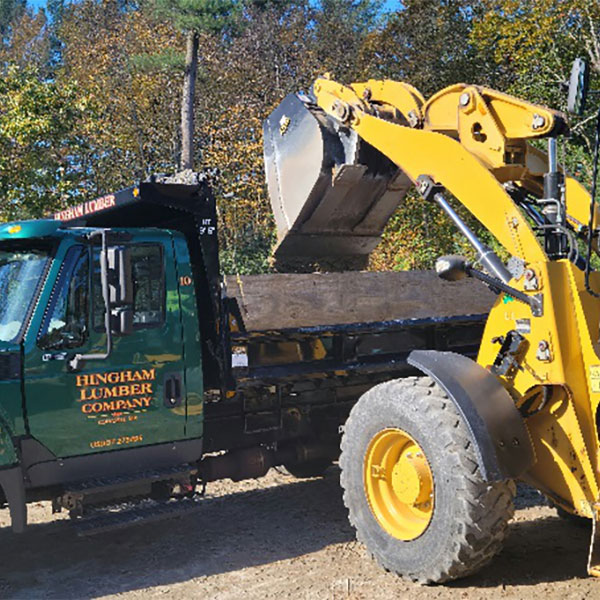 Hingham Lumber hardscape sand