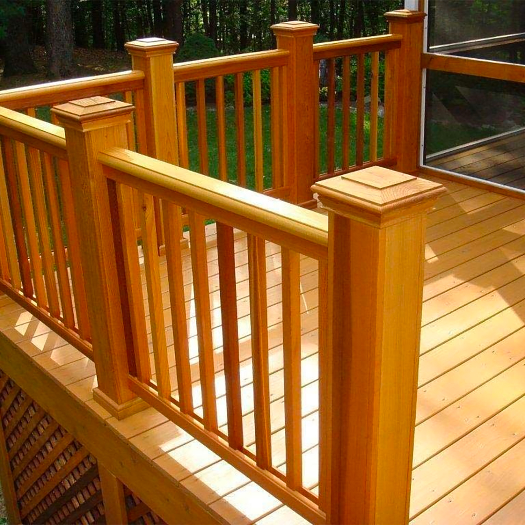 wood rail