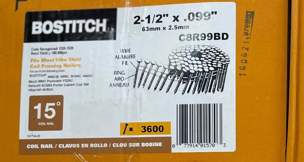 Bostitch Fasteners