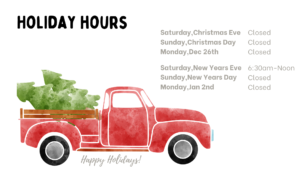 Hingham Lumber Christmas schedule