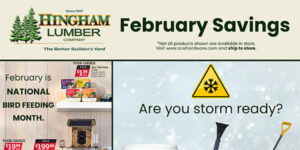Hingham Lumber February Flyer