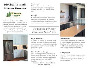 Kitchen & Bath Proven Process Flyer