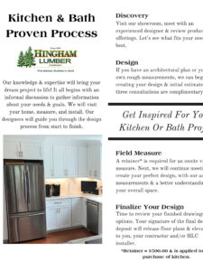 Kitchen & Bath Proven Process Flyer