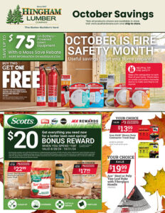October Savings Flyer